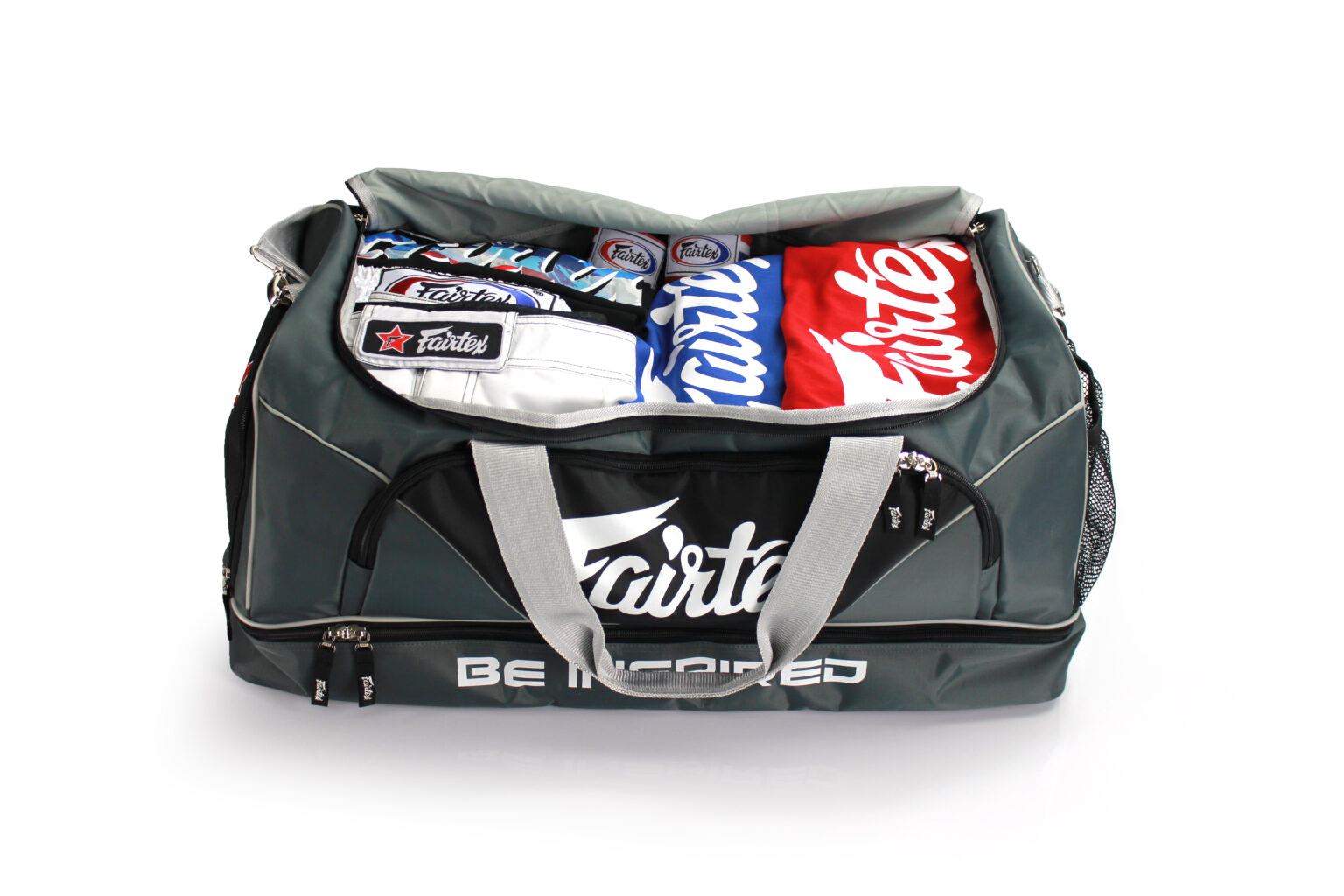 Bolsa de gimnasio Fairtex - Negro/Gris