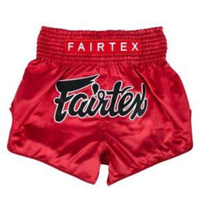 Shorts Fairtex “Red Diamond” BS1936 – Muay Thai Edition