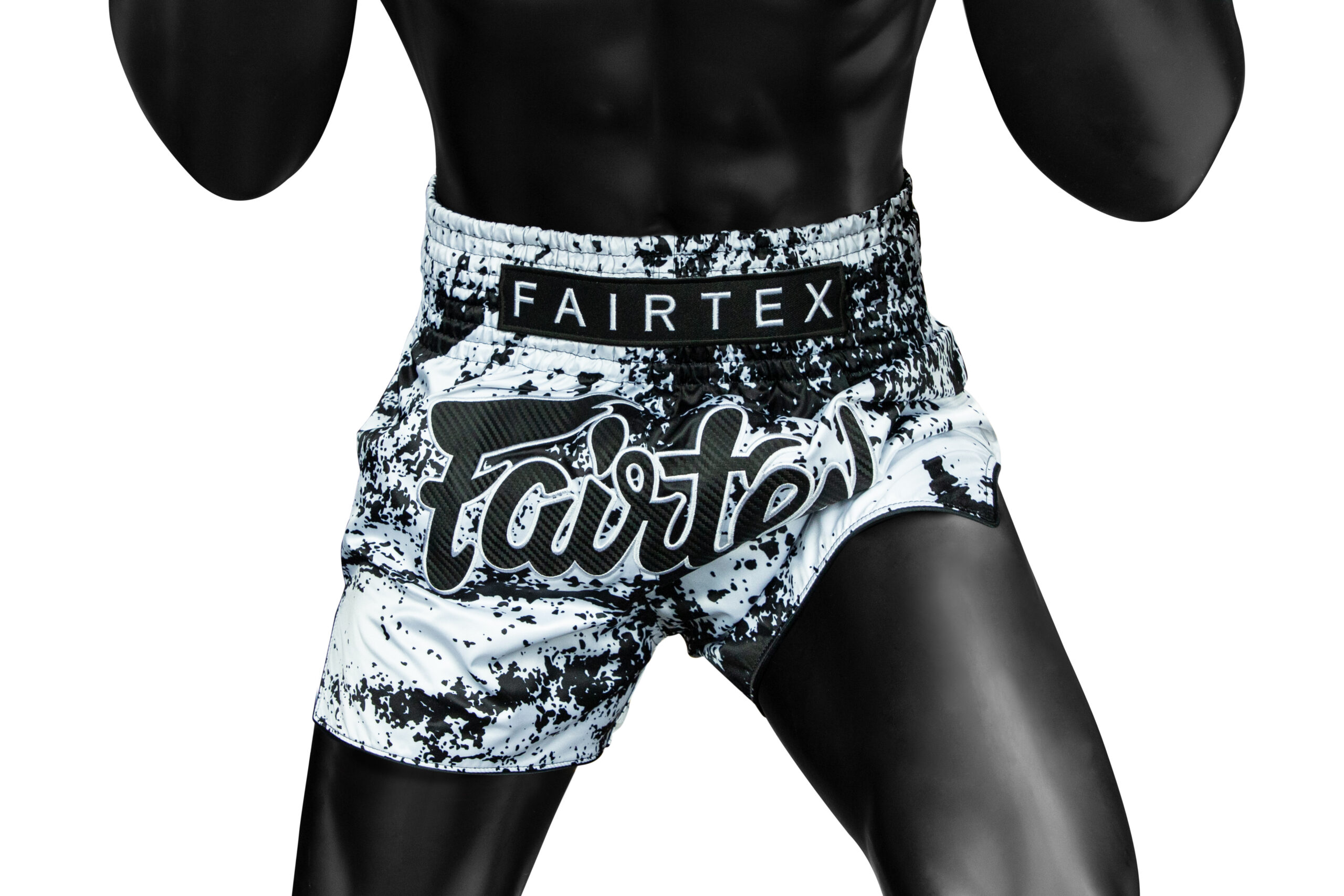 Shorts Fairtex “Grunge White” BS1948 – Edición Muay Thai - Imagen 3