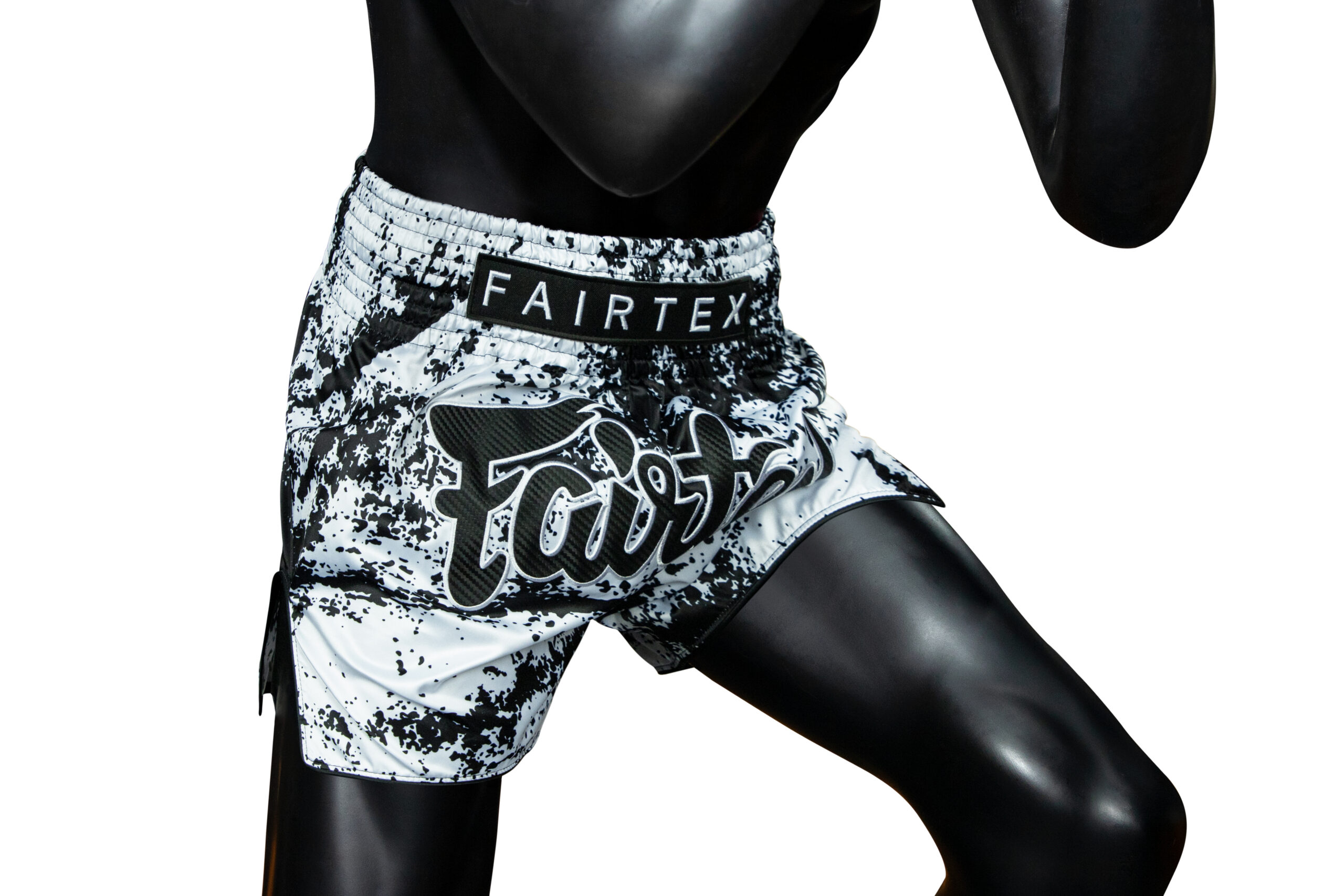 Shorts Fairtex “Grunge White” BS1948 – Edición Muay Thai - Imagen 4